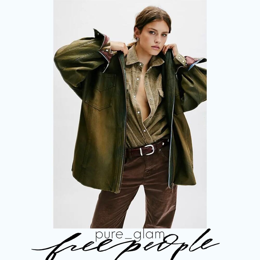 Free People corduroy shirt - Picture 3 of 6